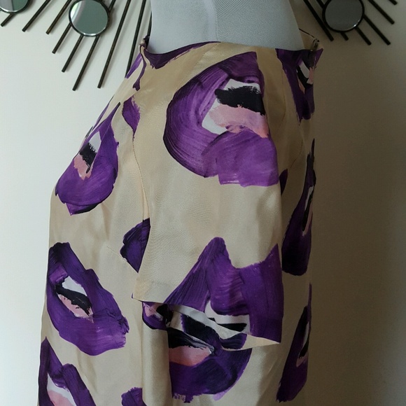 Giles Deacon Couture Lips Print Runway Dress SS14 - Picture 6 of 8